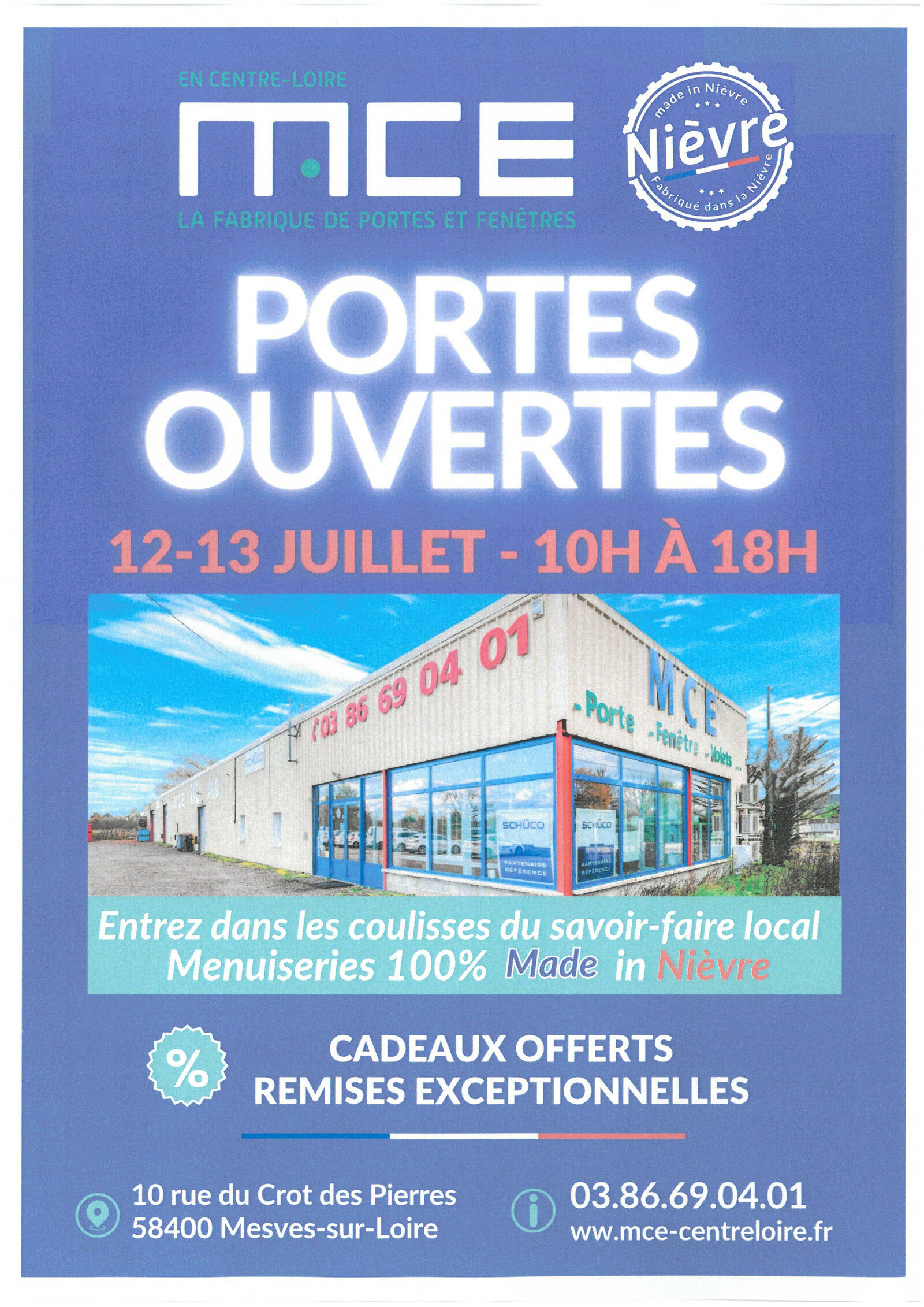 Portes ouvertes usine MCE