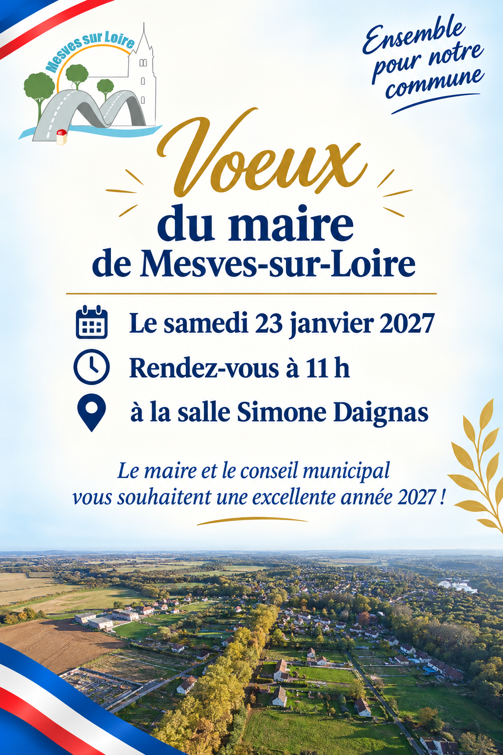 Voeux du maire de Mesves sur Loire