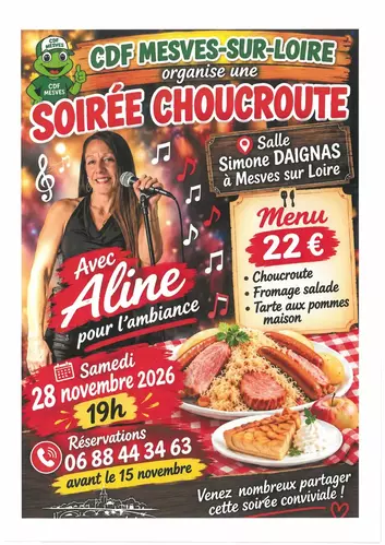 Soirée choucroute CDF
